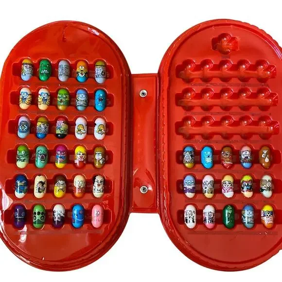 Mighty Beanz 45 Bundle mixed lot - 4 Pokemon - 41 regular with case Vintage - Picture 8 of 16